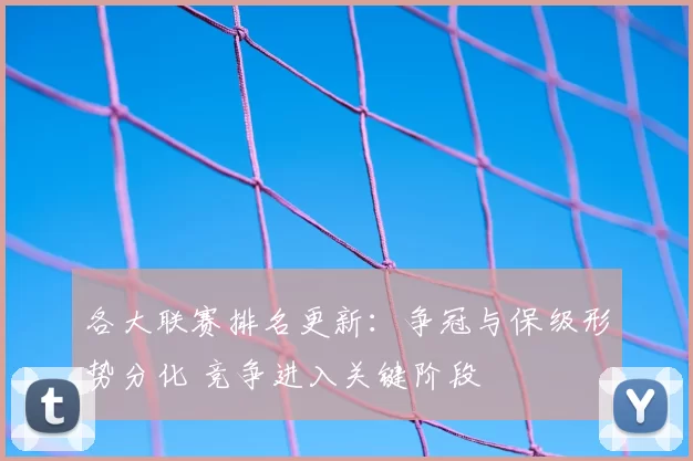 各大联赛排名更新：争冠与保级形势分化 竞争进入关键阶段